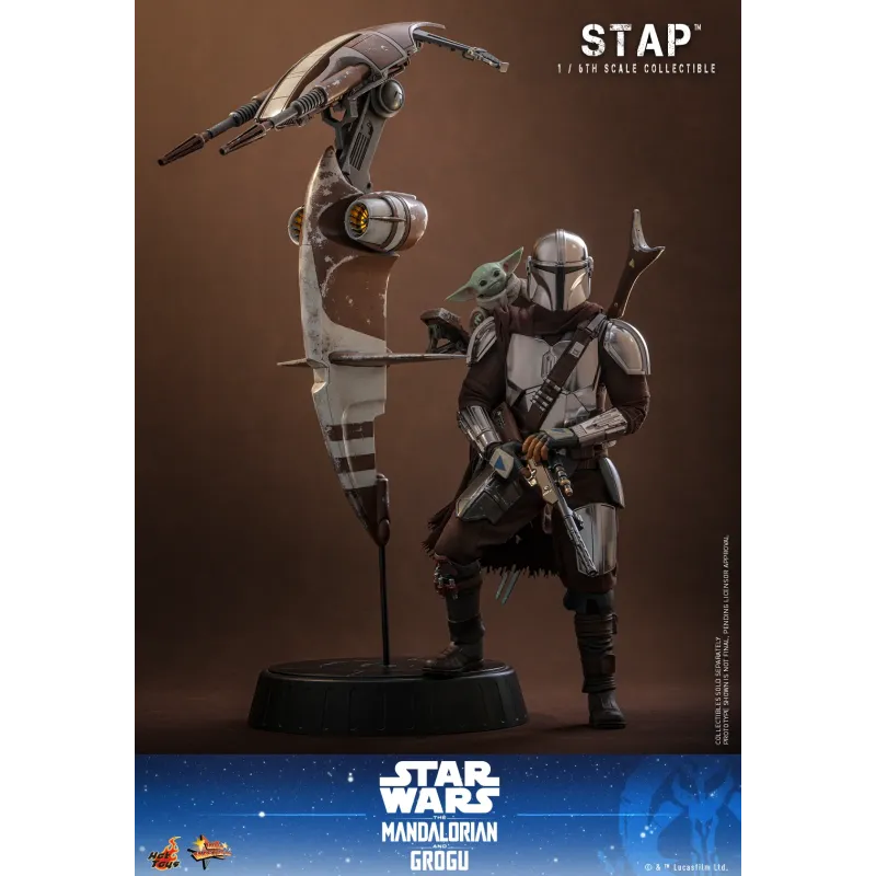 Star Wars: The Mandalorian & Grogu STAP Hot Toys