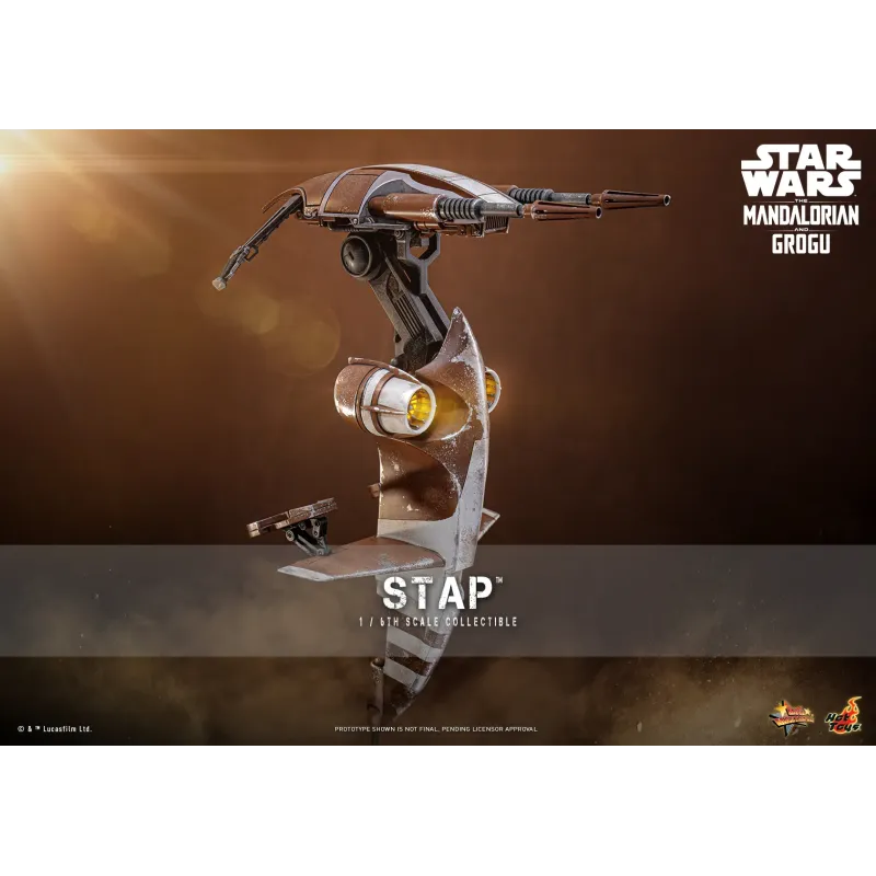 Star Wars: The Mandalorian & Grogu STAP Hot Toys
