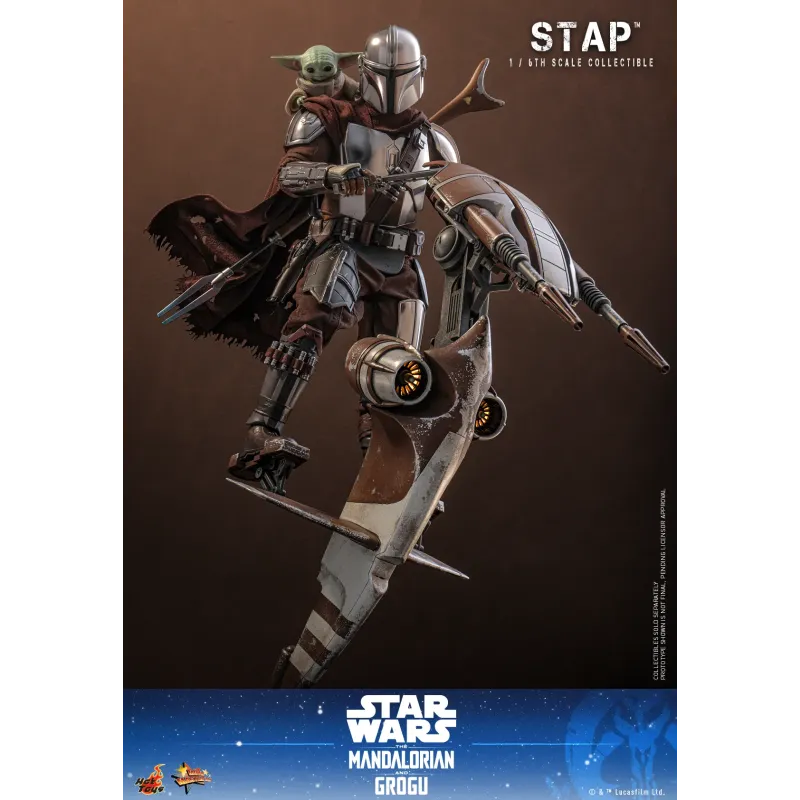 Star Wars: The Mandalorian & Grogu STAP Hot Toys