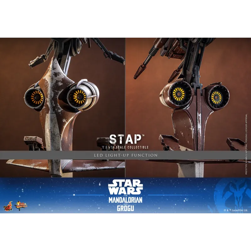 Star Wars: The Mandalorian & Grogu STAP Hot Toys