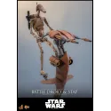 Star Wars: The Phantom MenaceBattle Droid & STAP Hot Toys