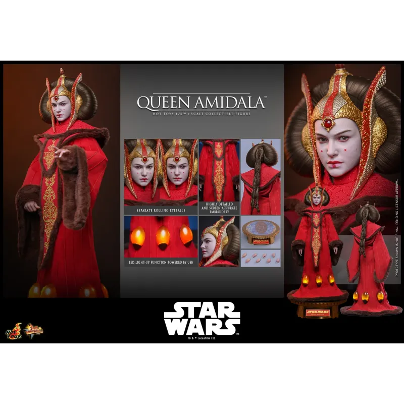 Star Wars: The Phantom Menace Queen Amidala Hot Toys