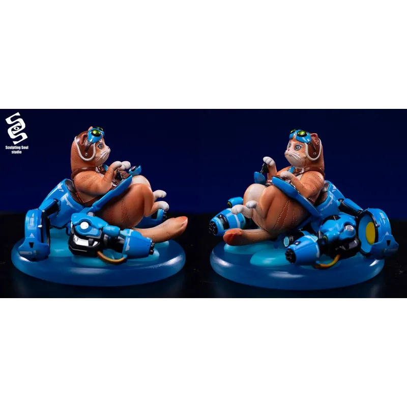 Overwatch Jetpack Cat Sculpting Soul Studio