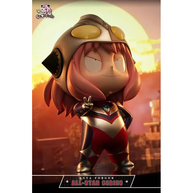 Spy x Family Anya Cosplay Ultraman GuluGulu Studio