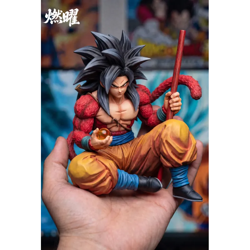 Dragon Ball GT Goku SSJ4 Sitting Pose RanYao Studio