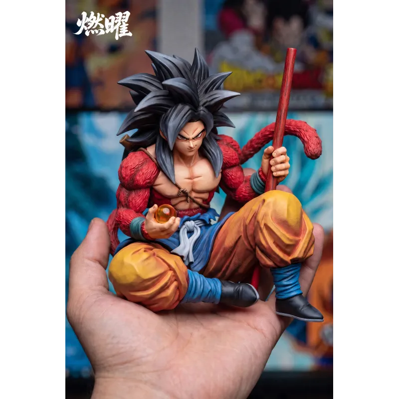 Dragon Ball GT Goku SSJ4 Sitting Pose RanYao Studio