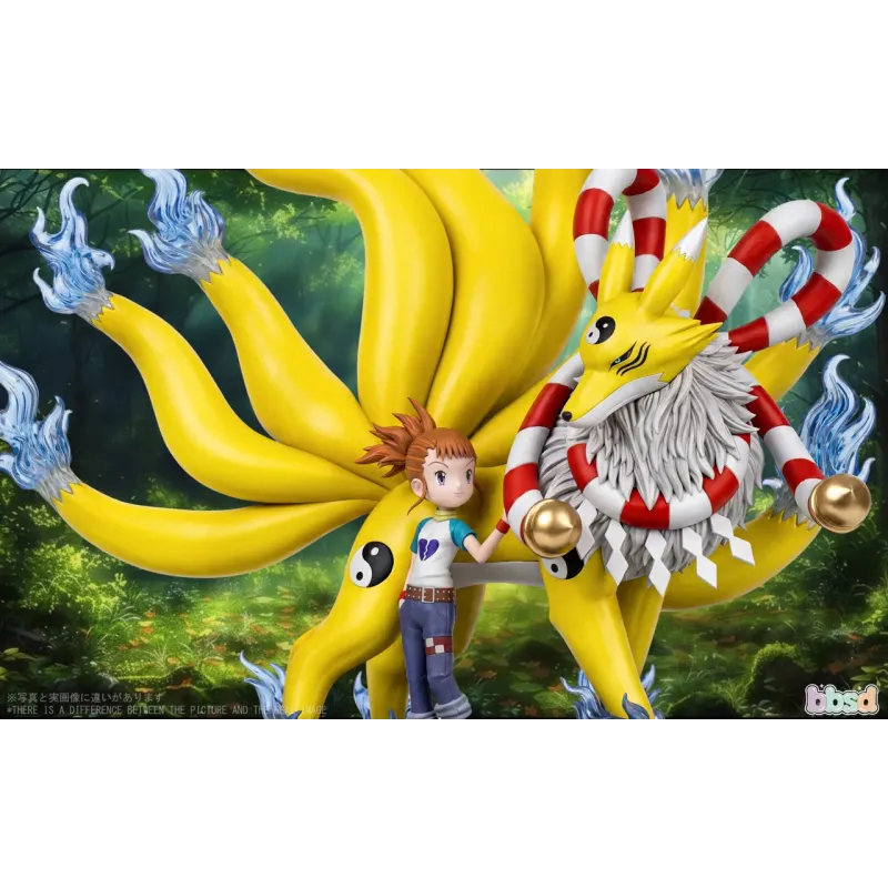Digimon Kyubimon & Rika Nonaka BBSD Studio