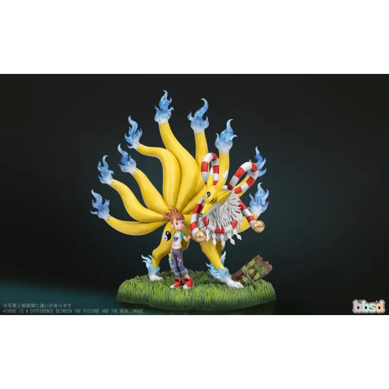 Digimon Kyubimon & Rika Nonaka BBSD Studio
