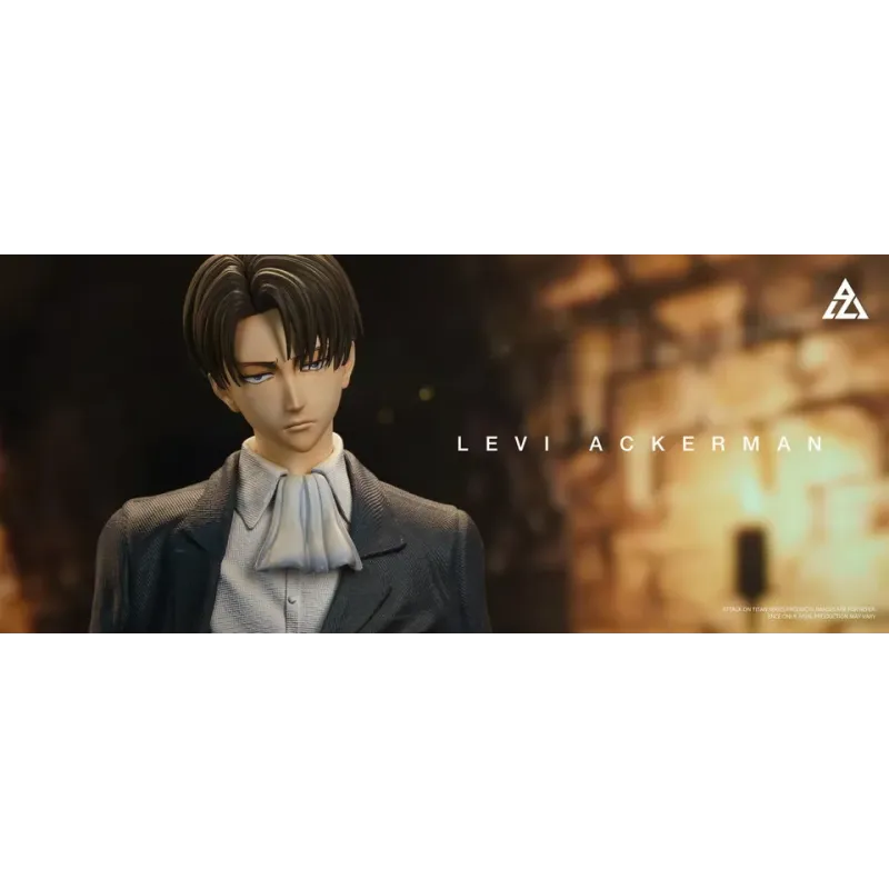 Attack on Titan Black suit Levi Ackerman AZ Studio