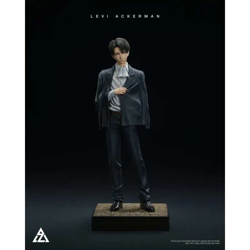 Attack on Titan Black suit Levi Ackerman AZ Studio
