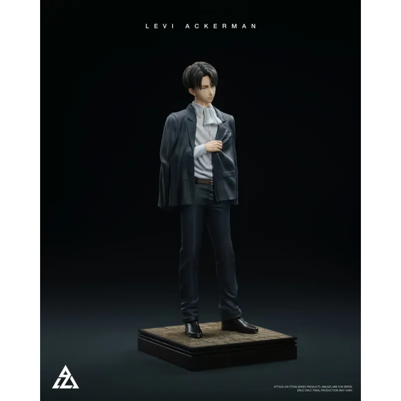 Attack on Titan Black suit Levi Ackerman AZ Studio