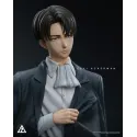 Attack on Titan Black suit Levi Ackerman AZ Studio