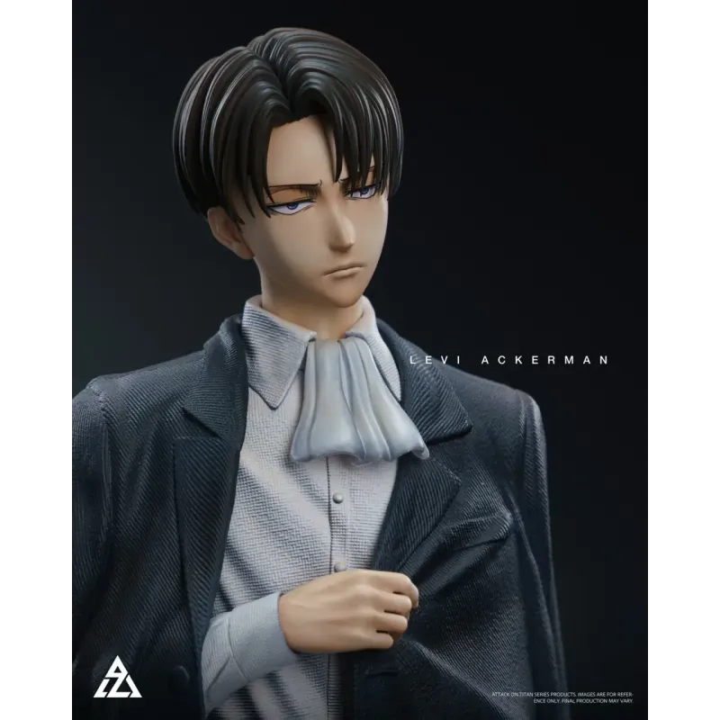 Attack on Titan Black suit Levi Ackerman AZ Studio