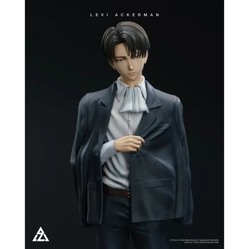 Attack on Titan Black suit Levi Ackerman AZ Studio