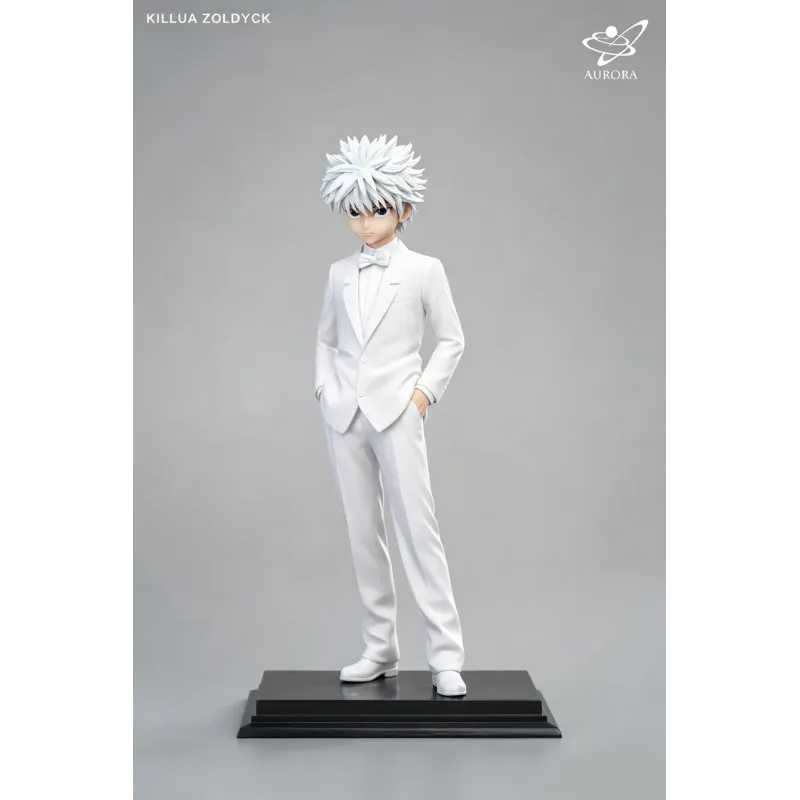 Hunter x Hunter White Suit Killua Zoldyck Aurora Studio