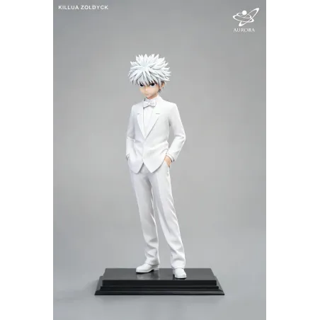 Hunter x Hunter White Suit Killua Zoldyck Aurora Studio
