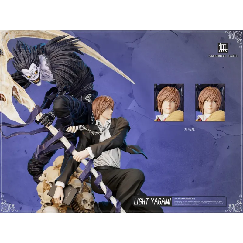 Death Note Yagami Light & Ryuk Anonymous Studio