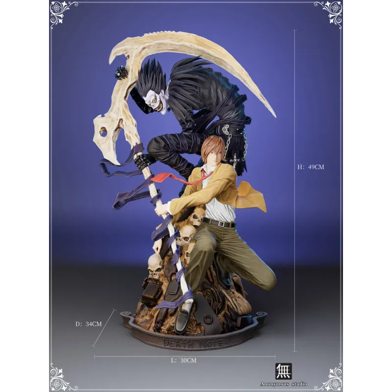 Death Note Yagami Light & Ryuk Anonymous Studio