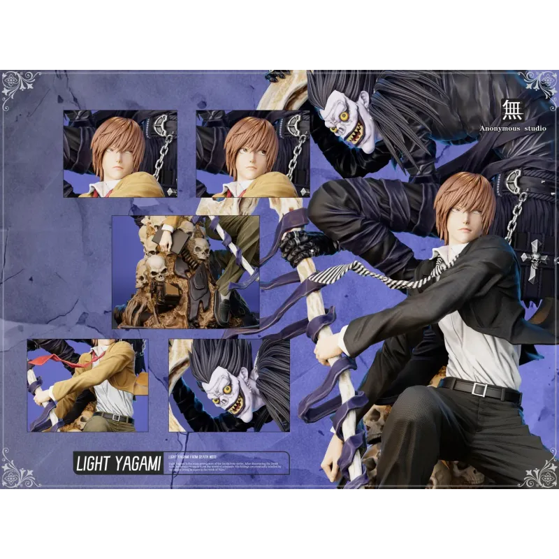 Death Note Yagami Light & Ryuk Anonymous Studio
