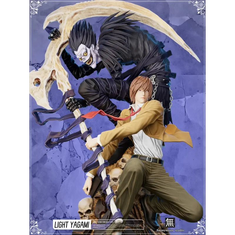 Death Note Yagami Light & Ryuk Anonymous Studio
