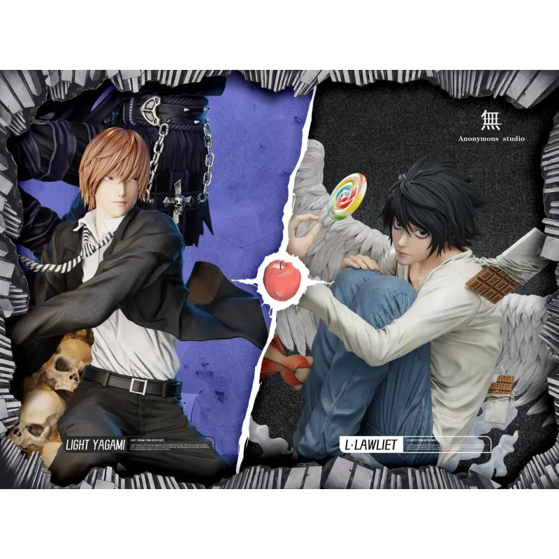 Death Note Yagami Light & Ryuk Anonymous Studio
