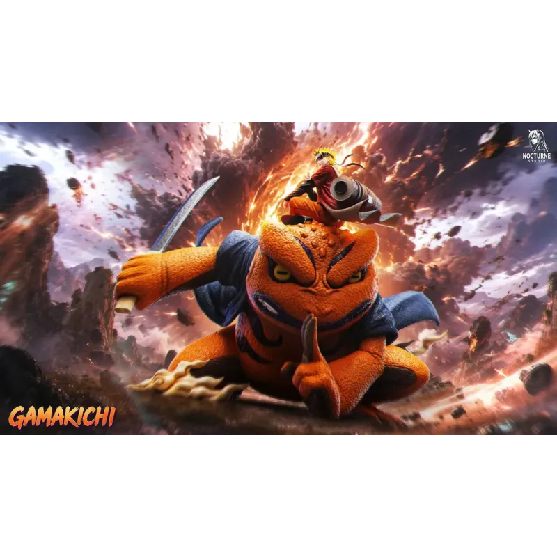 Naruto Shippuden Naruto & Gamakichi Nocturne Studio x ICE Studio
