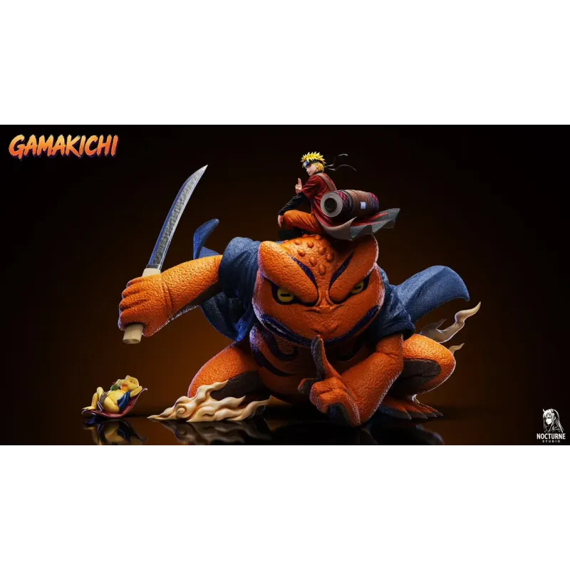 Naruto Shippuden Naruto & Gamakichi Nocturne Studio x ICE Studio
