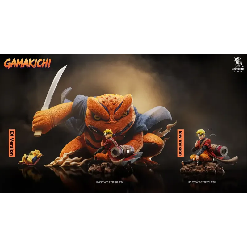 Naruto Shippuden Naruto & Gamakichi Nocturne Studio x ICE Studio