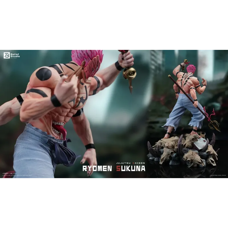 Jujutsu Kaisen Ryomen Sukuna V2 Belief Studio