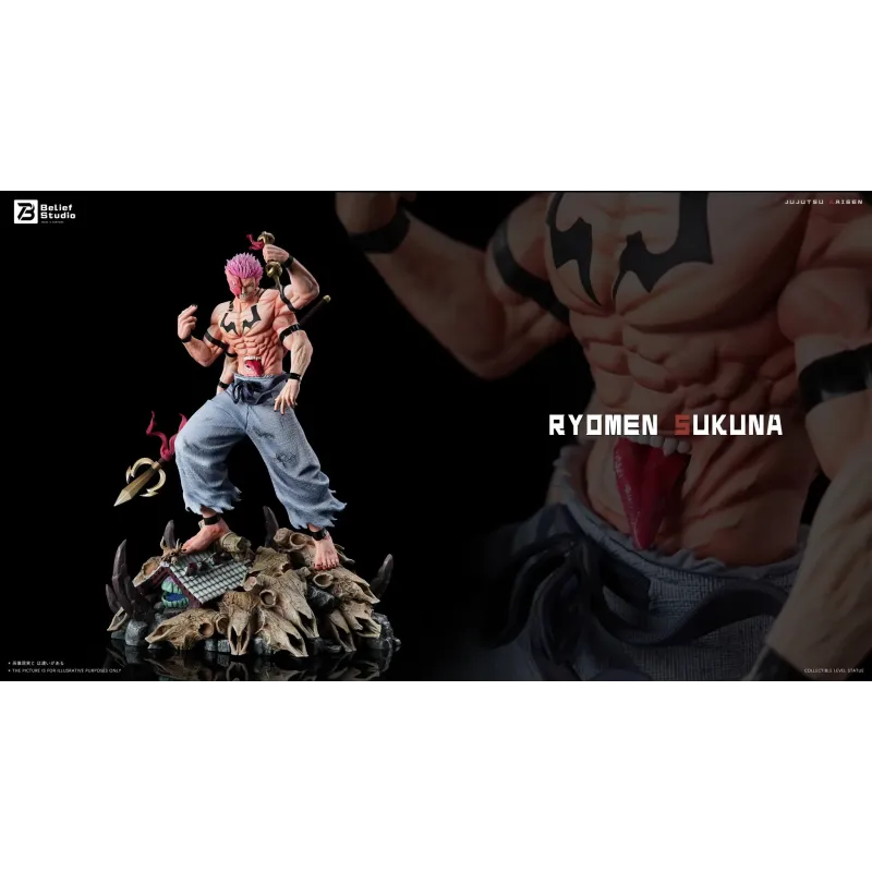 Jujutsu Kaisen Ryomen Sukuna V2 Belief Studio