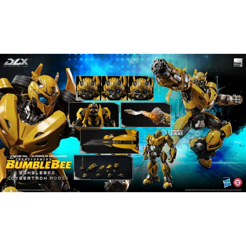 Transformers DLX Bumblebee Cybertron Mode Threezero