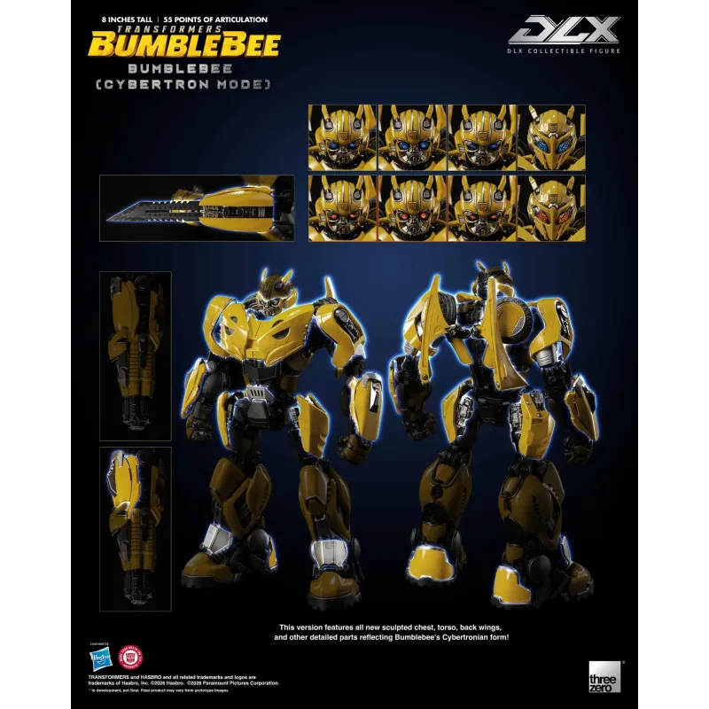 Transformers DLX Bumblebee Cybertron Mode Threezero