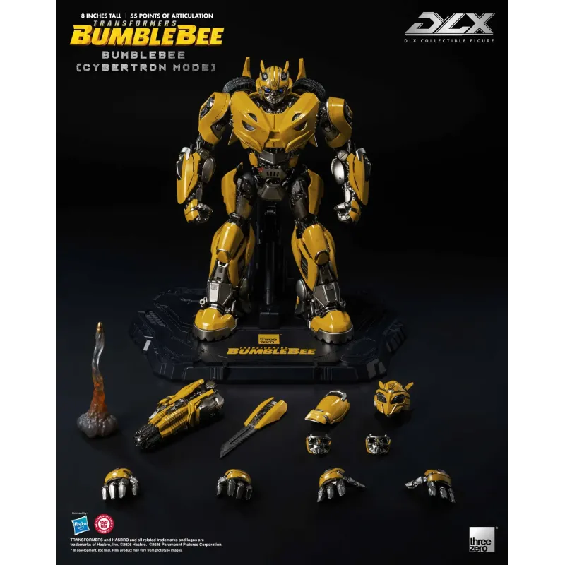 Transformers DLX Bumblebee Cybertron Mode Threezero