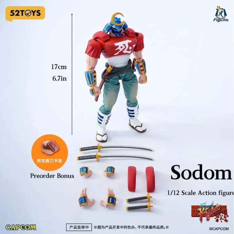 Final Fight Guy X Sodom 52toys