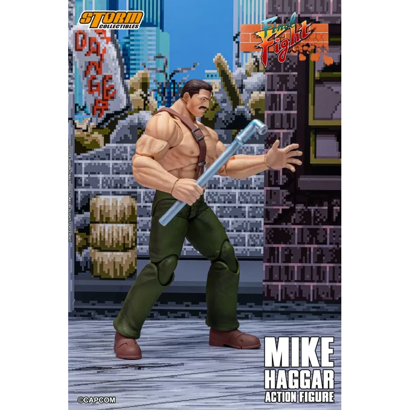 Final Fight Mike Haggar Storm Collectibles