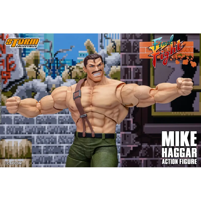 Final Fight Mike Haggar Storm Collectibles