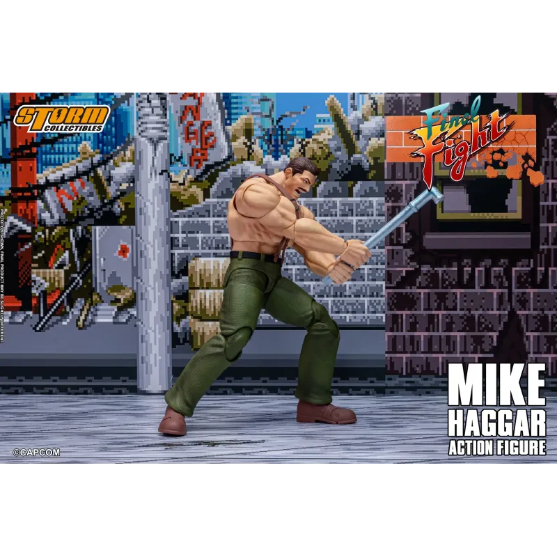 Final Fight Mike Haggar Storm Collectibles