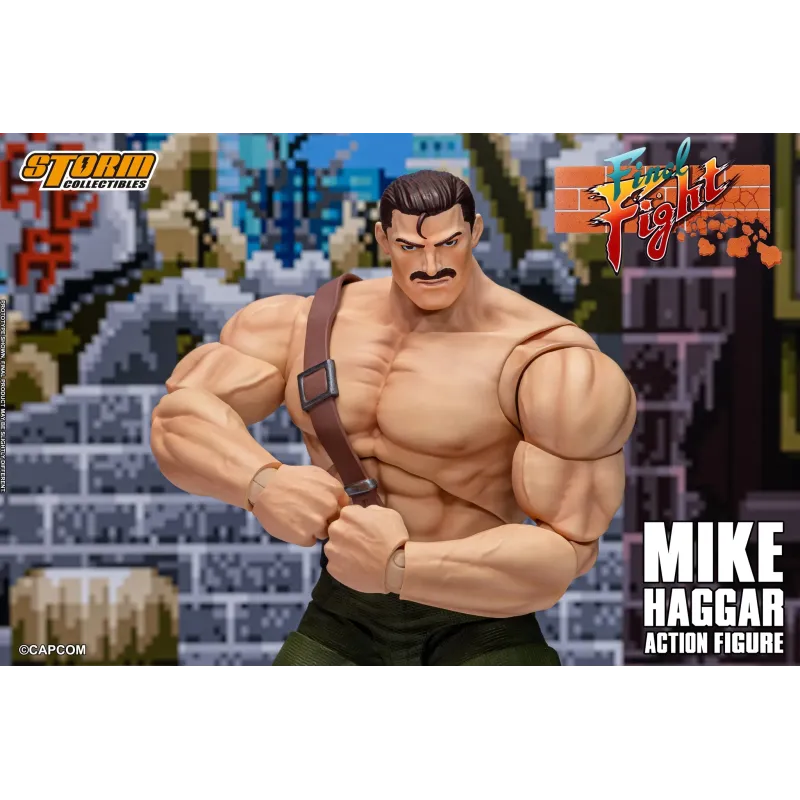 Final Fight Mike Haggar Storm Collectibles