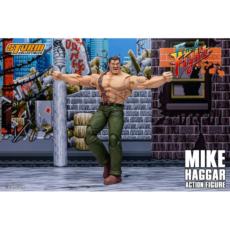 Final Fight Mike Haggar Storm Collectibles