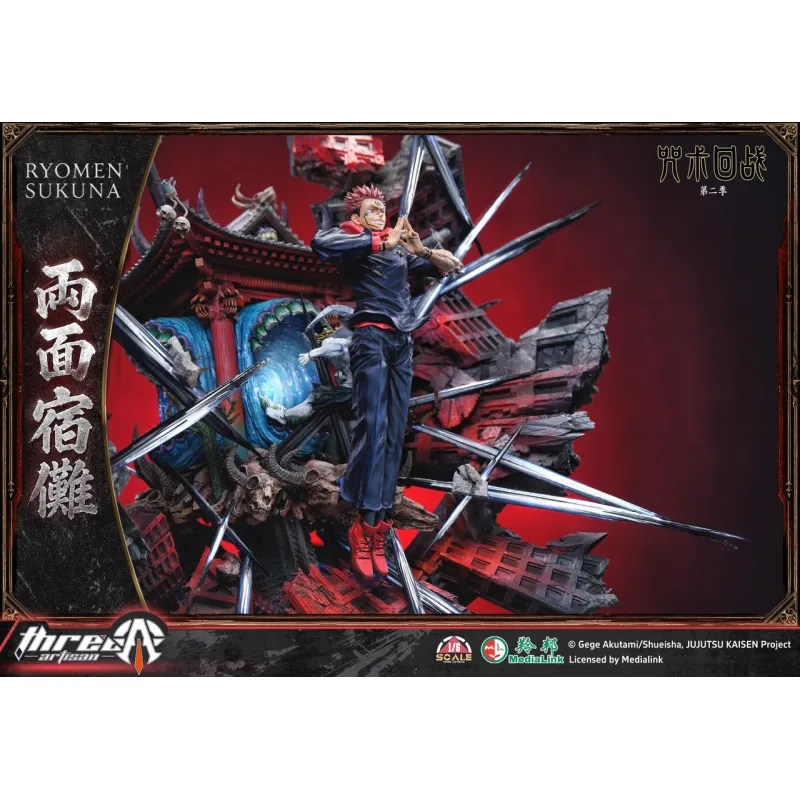 ThreeArtisan Ryomen Sukuna 1:6 LED - Collectible Figure