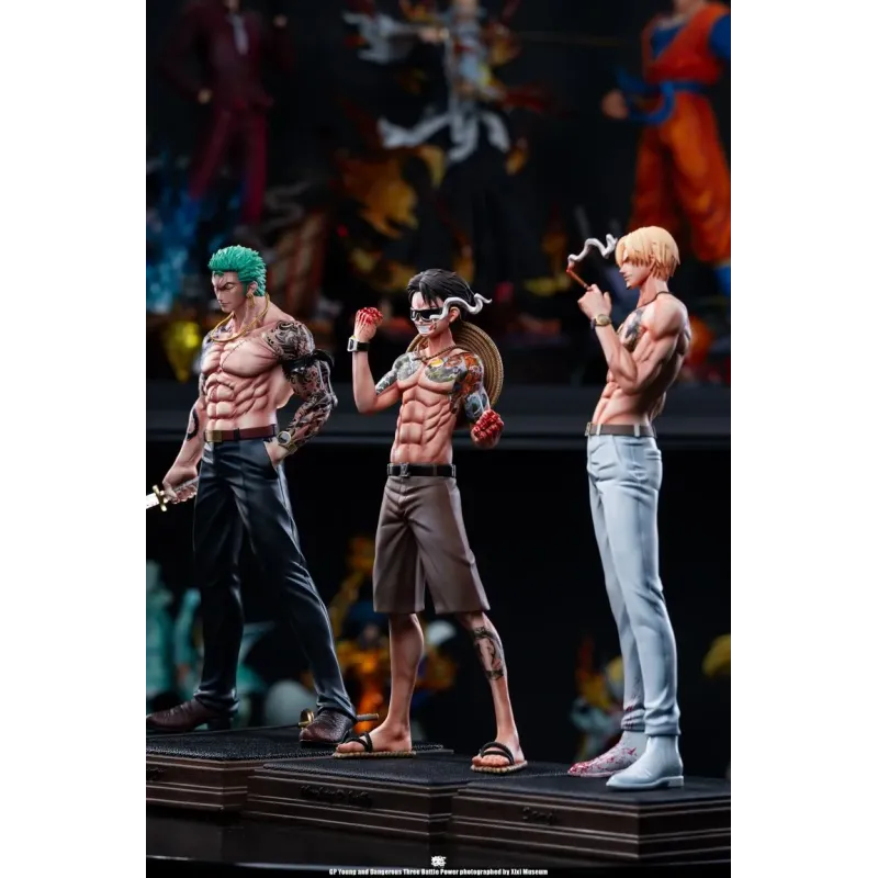 One Piece Luffy, Sanji and Zoro GP Studio