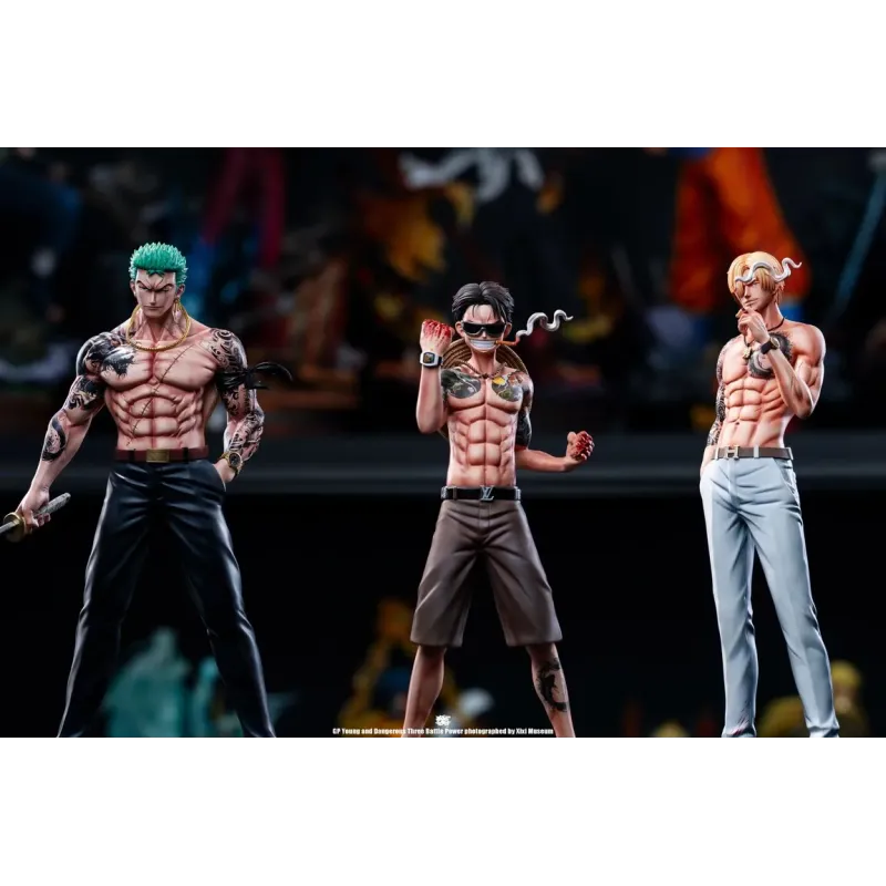 One Piece Luffy, Sanji and Zoro GP Studio