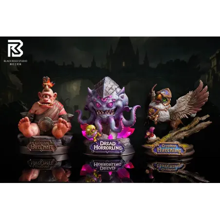 World of Warcraft Gryphon Hatchling & Gorian Butcher & Dread Horrorling BR Studio