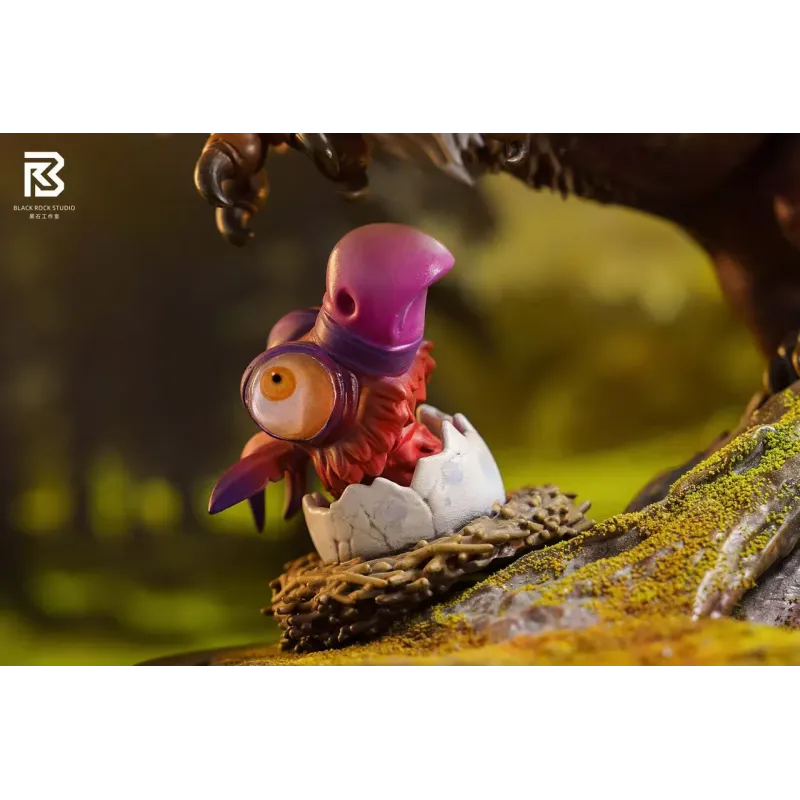 World of Warcraft Gryphon Hatchling & Gorian Butcher & Dread Horrorling BR Studio
