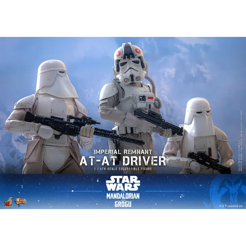 Star Wars: The Mandalorian & Grogu Imperial Remnant AT-AT Driver Hot Toys