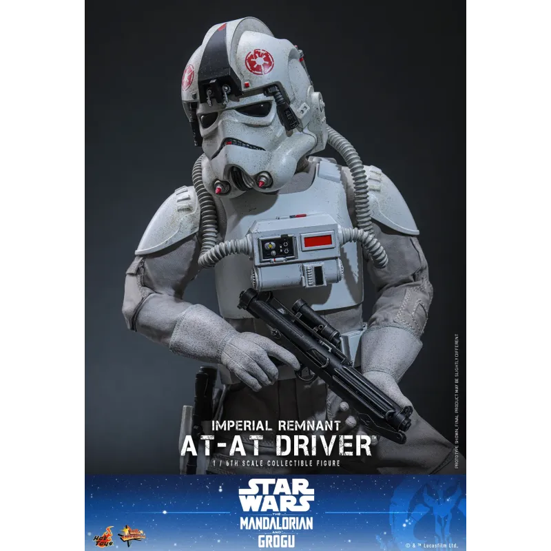 Star Wars: The Mandalorian & Grogu Imperial Remnant AT-AT Driver Hot Toys