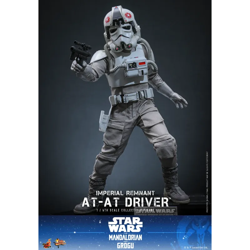 Star Wars: The Mandalorian & Grogu Imperial Remnant AT-AT Driver Hot Toys