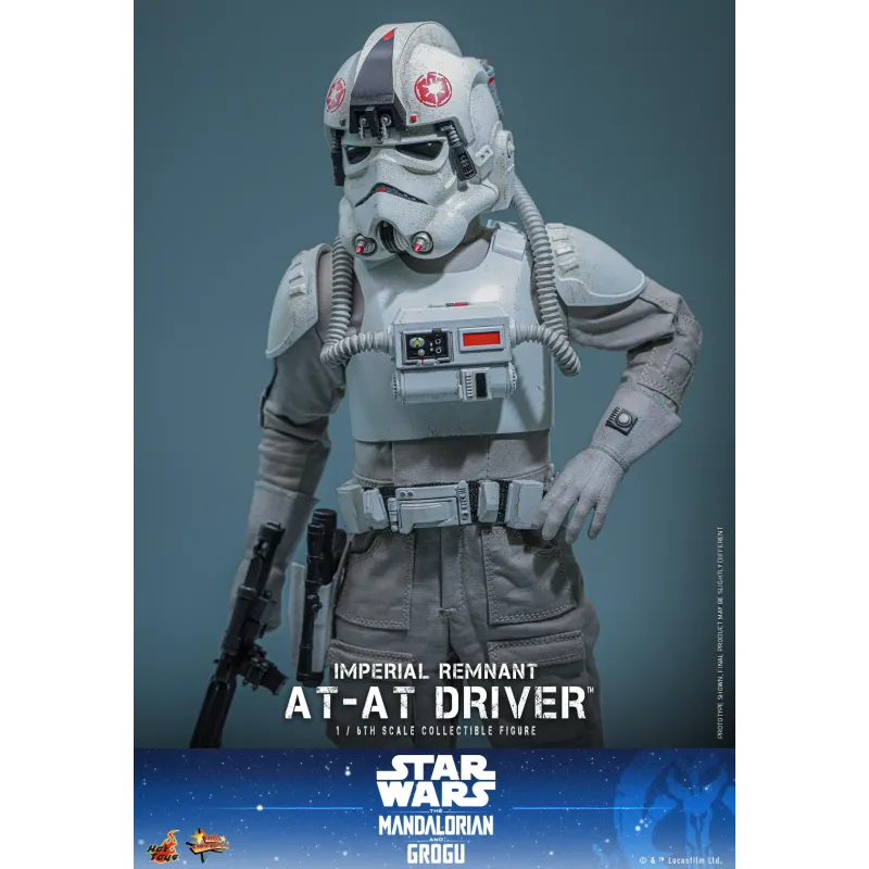 Star Wars: The Mandalorian & Grogu Imperial Remnant AT-AT Driver Hot Toys