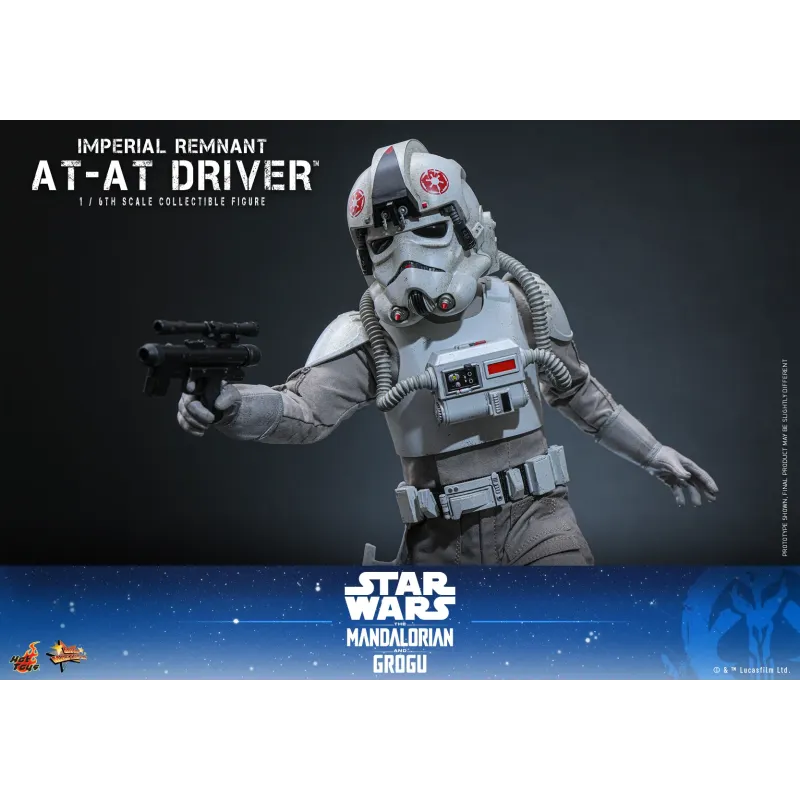 Star Wars: The Mandalorian & Grogu Imperial Remnant AT-AT Driver Hot Toys