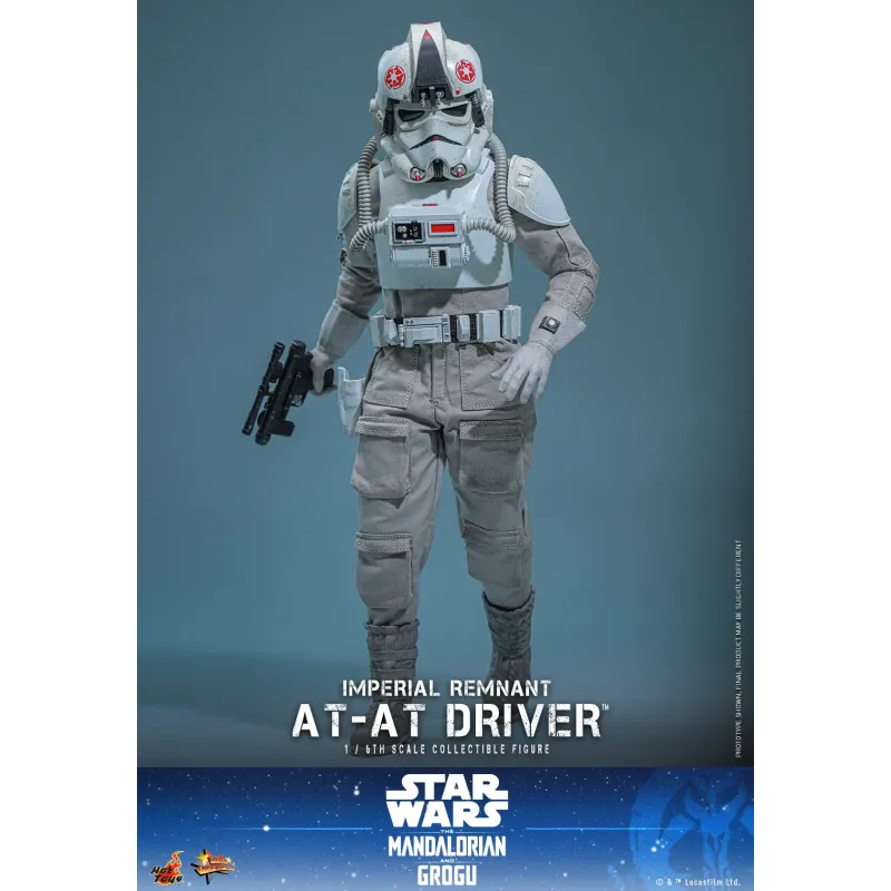 Star Wars: The Mandalorian & Grogu Imperial Remnant AT-AT Driver Hot Toys